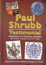 Aldershot Town v Charlton Athletic 01-Aug-2007