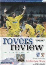 Tranmere Rovers v Cheltenham Town 17-Aug-2002