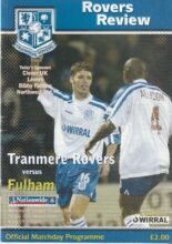 Tranmere Rovers v Fulham 30-Mar-2001