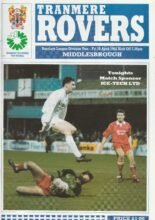 Tranmere Rovers v Middlesbrough 10-Apr-1992