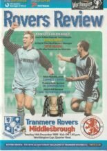 Tranmere Rovers v Middlesbrough 14-Dec-1999