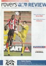 Tranmere Rovers v Notts County 18-Sep-2001