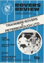 Tranmere Rovers v Peterborough United 16-Oct-1982