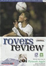 Tranmere Rovers v Plymouth Argyle 02-Nov-2002