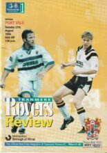 Tranmere Rovers v Port Vale 27-Aug-1996