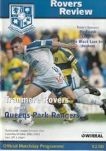 Tranmere Rovers v Queens Park Rangers 28-Oct-2000