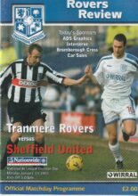 Tranmere Rovers v Sheffield United 01-Jan-2001