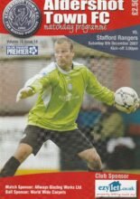 Aldershot Town v Stafford Rangers 08-Dec-2007