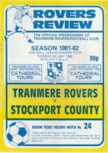 Tranmere Rovers v Stockport County 04-May-1982