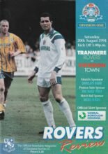 Tranmere Rovers v Swindon Town 20-Aug-1994