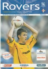 Tranmere Rovers v Swindon Town 06-Nov-2004