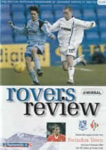 Tranmere Rovers v Swindon Town 08-Feb-2003