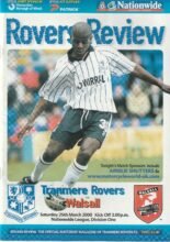 Tranmere Rovers v Walsall 25-Mar-2000