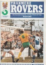 Tranmere Rovers v Watford 24-Jan-1992