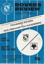 Tranmere Rovers v Wolverhampton Wanderers 10-Jan-1983
