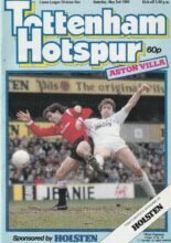 Tottenham Hotspur v Aston Villa 03-May-1986