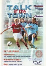 Aldershot Town v Kidderminster Harriers 15-Oct-2005