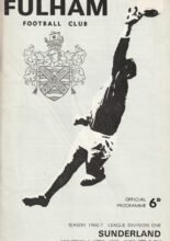 Fulham v Sunderland 01-Apr-1967
