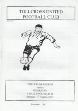 Tollcross United v Hibernian 07-Aug-2004