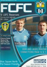 Farsley Celtic v Leeds United Reserves  22-Jul-2008