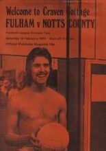 Fulham v Notts County 16-Feb-1974