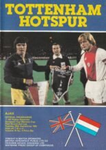 Tottenham Hotspur v Ajax 29-Sep-1981