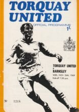 Torquay United v Barnsley 26-Nov-1969