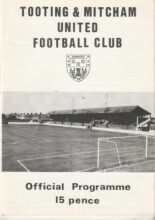 Tooting & Mitcham United v Bishop Stortford 19-Mar-1981