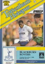 Tottenham Hotspur v Blackburn Rovers 01-Nov-1988