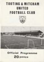 Tooting & Mitcham United v Bognor Regis Town 13-Dec-1983