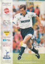 Tottenham Hotspur v Brentford 21-Sep-1992