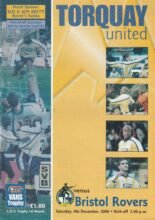 Torquay United v Bristol Rovers 09-Dec-2000