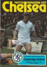 Chelsea v Cambridge United 07-Apr-1982