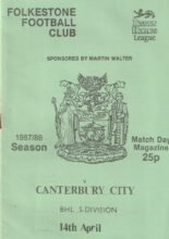 Folkestone v Canterbury City 14-Apr-1988