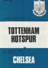 Tottenham Hotspur v Chelsea 21-Oct-1972
