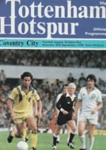 Tottenham Hotspur v Coventry City 30-Sep-1978
