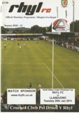 Rhyl v Llandudno 25-Jan-2011