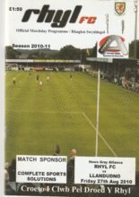 Rhyl v Llandudno 27-Aug-2010
