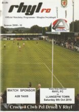 Rhyl v Llangefni Town 09-Oct-2010