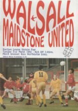 Walsall v Maidstone United 31-Mar-1992