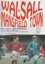 Walsall v Mansfield Town 11-Feb-1992