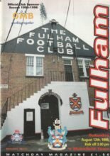 Fulham v Mansfield Town 12-Aug-1995