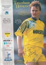 Tottenham Hotspur v Manchester United 19-Sep-1992