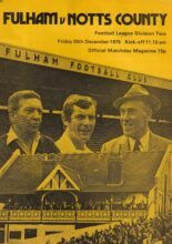 Fulham v Notts County 26-Dec-1975