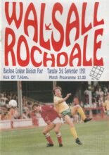 Walsall v Rochdale 03-Sep-1991