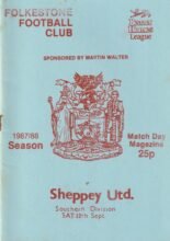 Folkestone v Sheppey United 12-Sep-1987