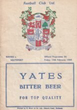 Tranmere Rovers v Southport 14-Feb-1964