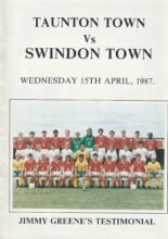 Taunton Town v Swindon Town 15-Apr-1987