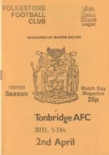 Folkestone v Tonbridge 02-Apr-1988