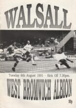 Walsall v West Bromwich Albion 06-Aug-1991
